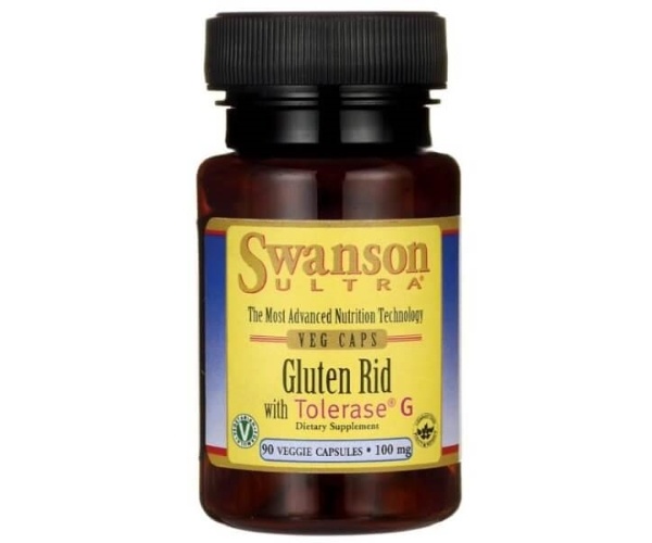 Swanson Gluten Rid (Tolerase G, glutén-bontó enzim)